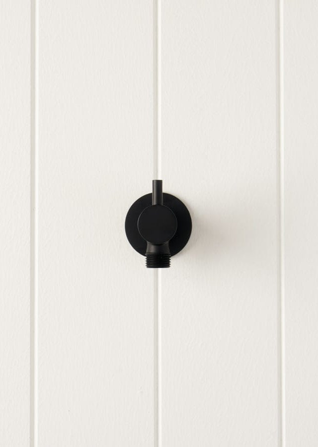 TileCloud BATHWARE Angel Valve (1/4 Turn knob) Matte Black