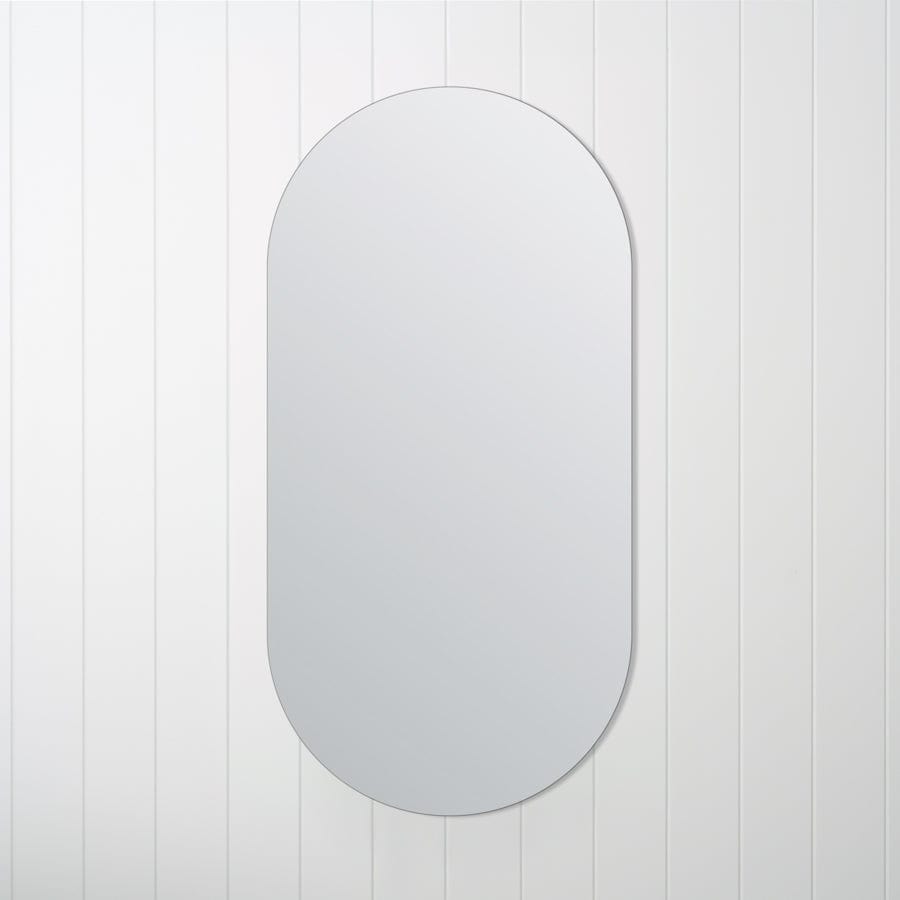 TileCloud BATHWARE Oval Mirror Frameless