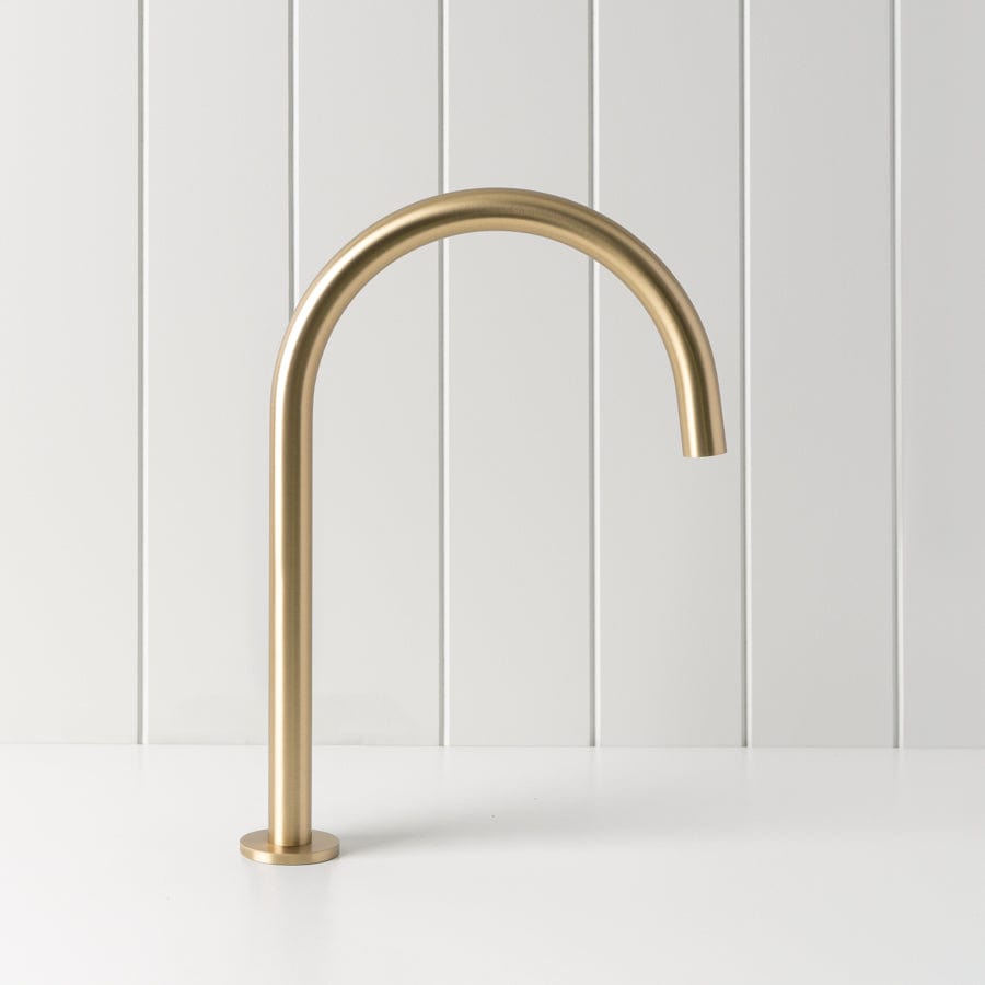 Yabby TAPWARE Basin Spout Brushed Brass