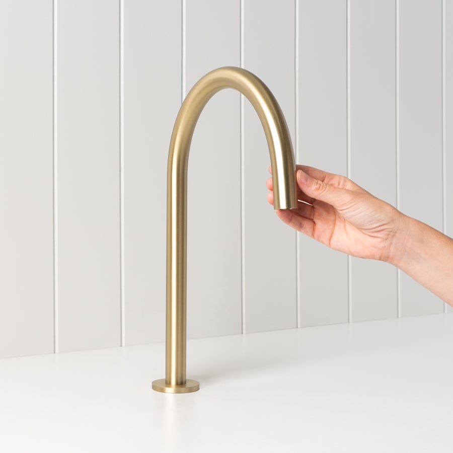 Yabby TAPWARE Basin Spout Brushed Brass