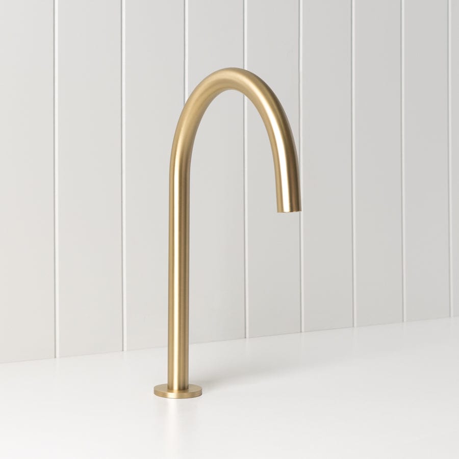 Yabby TAPWARE Basin Spout Brushed Brass