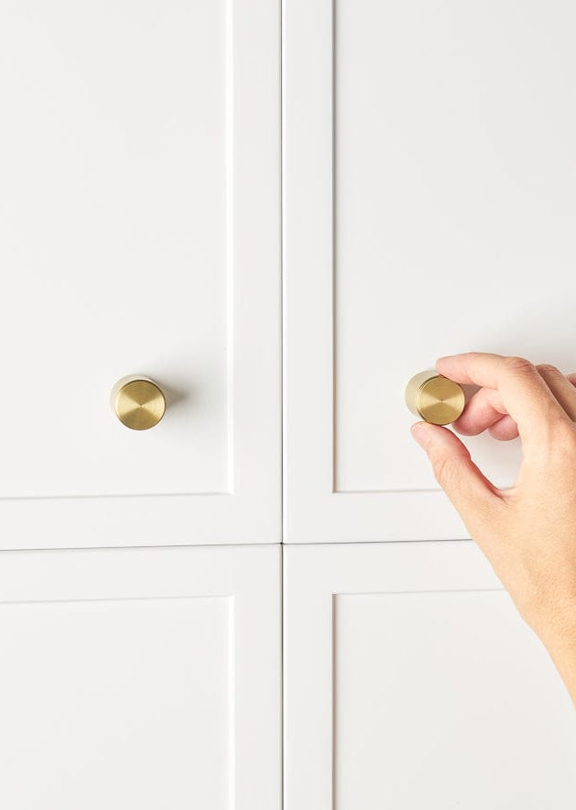 TileCloud TAPWARE Cabinetry Knob Brushed Brass