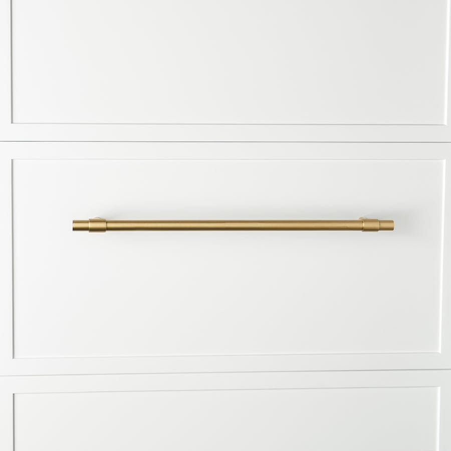 TileCloud TAPWARE Cabinetry Pull 400mm Brushed Brass