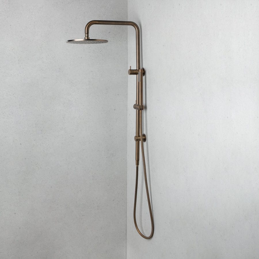 Yabby TAPWARE Combination Shower Antique Brass