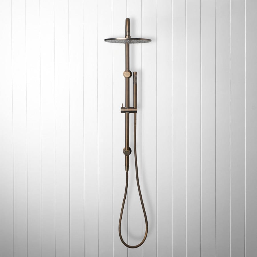 Yabby TAPWARE Combination Shower Antique Brass