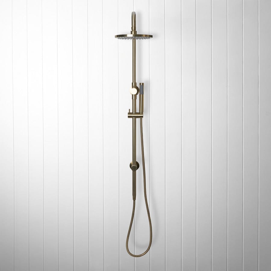 Yabby TAPWARE Combination Shower Brushed Brass