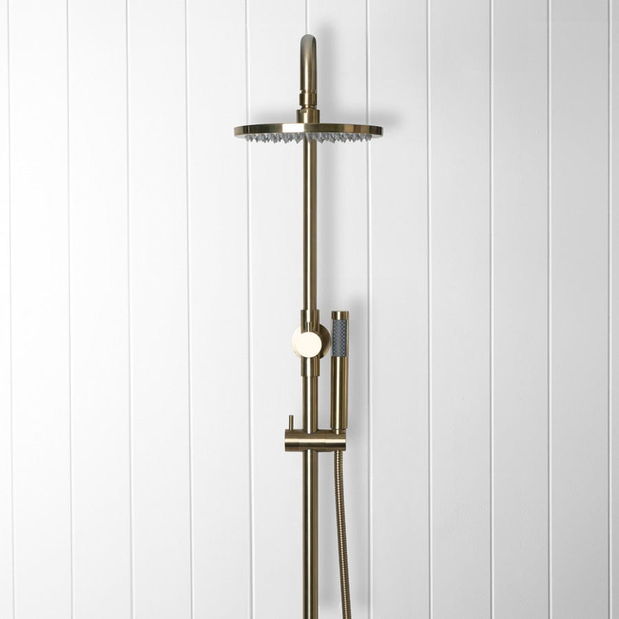 Yabby TAPWARE Combination Shower Brushed Brass