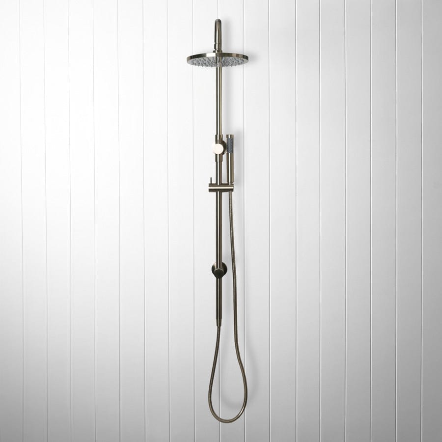 Yabby TAPWARE Combination Shower Warm Brushed Nickel