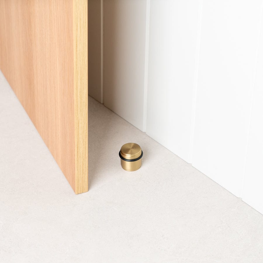 TileCloud TAPWARE Door Stopper Brushed Brass