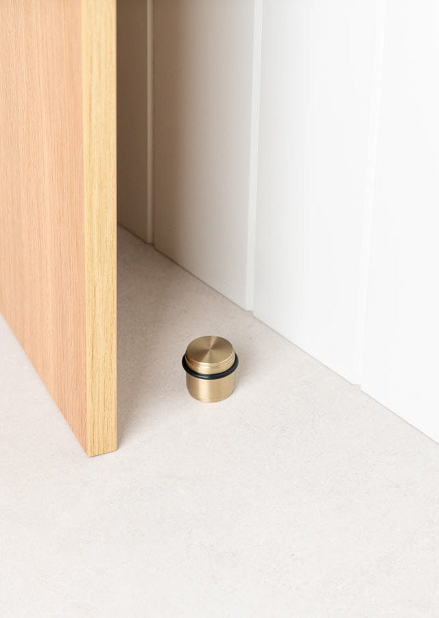 TileCloud TAPWARE Door Stopper Warm Brushed Nickel