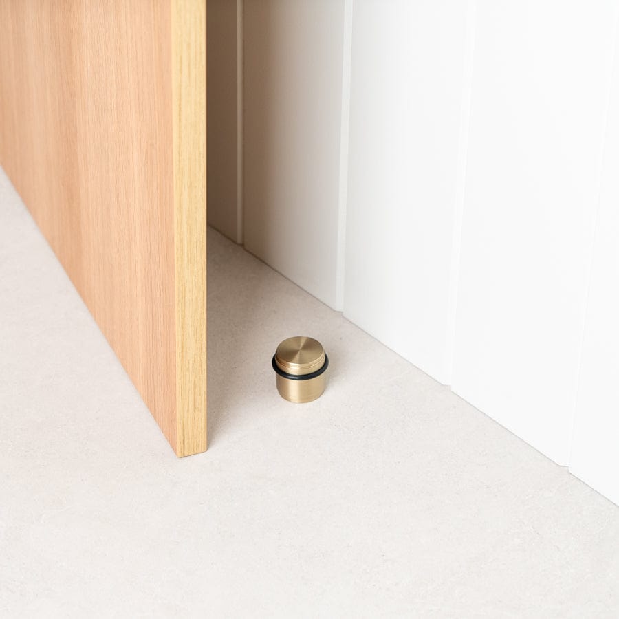 TileCloud TAPWARE Door Stopper Warm Brushed Nickel