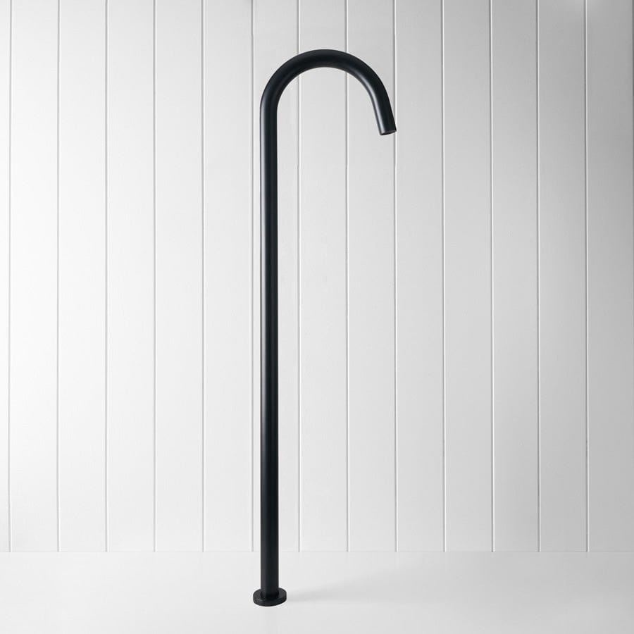 Yabby TAPWARE Freestanding Bath Spout Matte Black