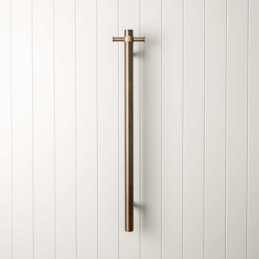 TileCloud TAPWARE Heated Towel Rail Antique Brass