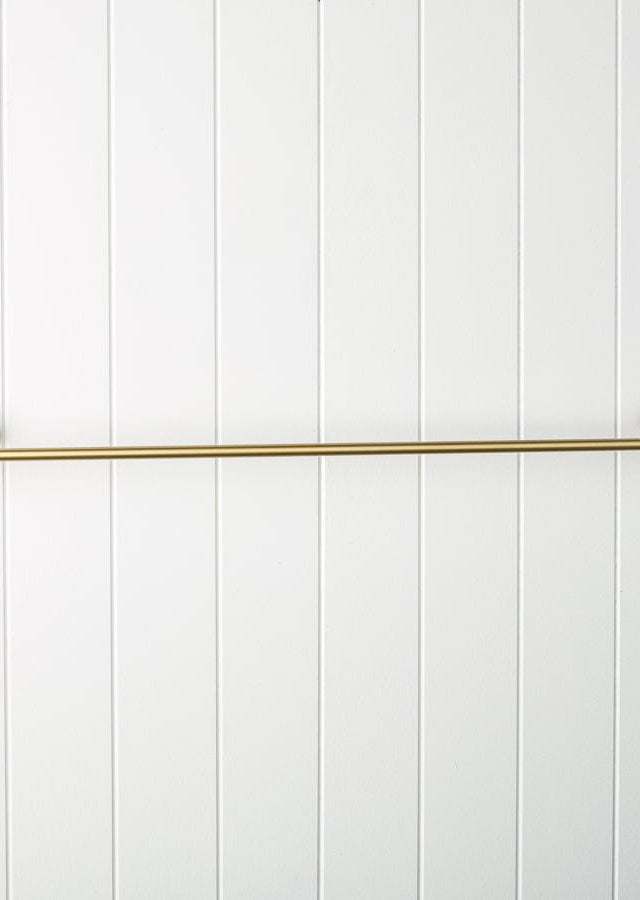 TileCloud TAPWARE Melbourne Towel Rail Brushed Brass 750mm