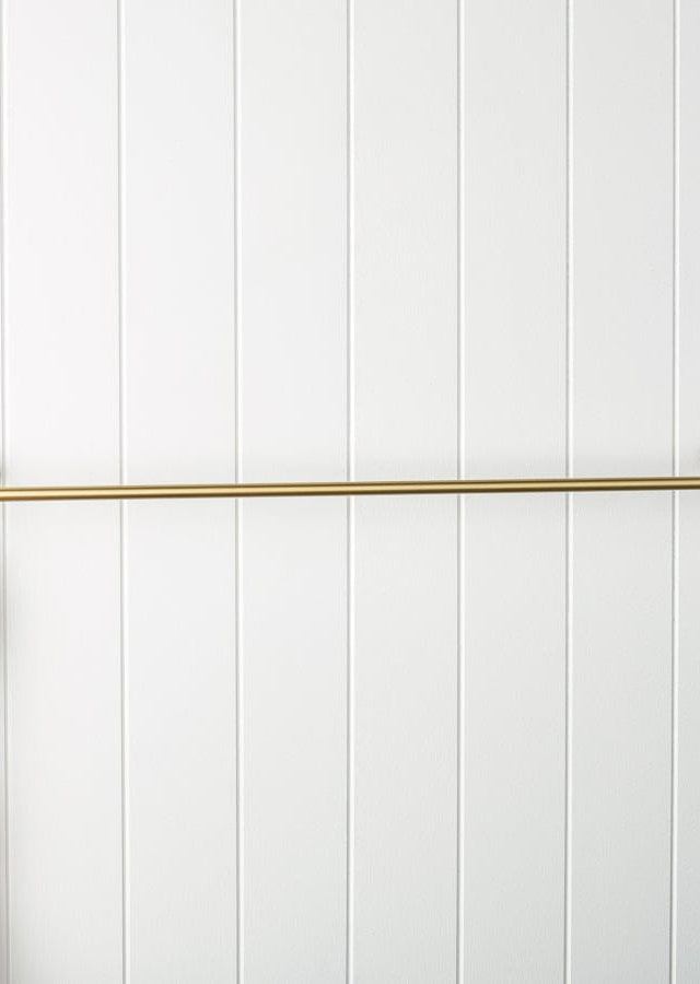 TileCloud TAPWARE Melbourne Towel Rail Brushed Brass 750mm