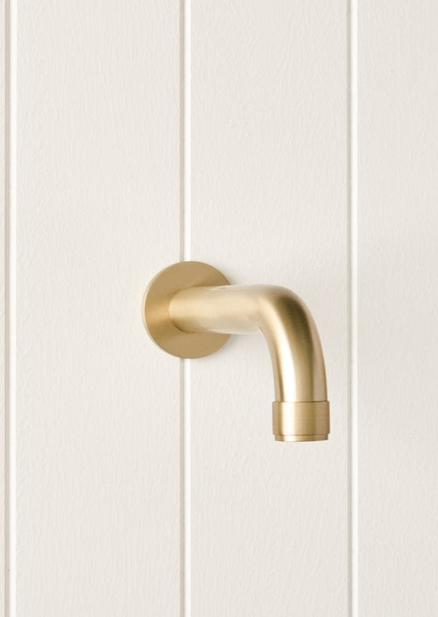 Melbourne Wall Spout Warm Brushed Nickel