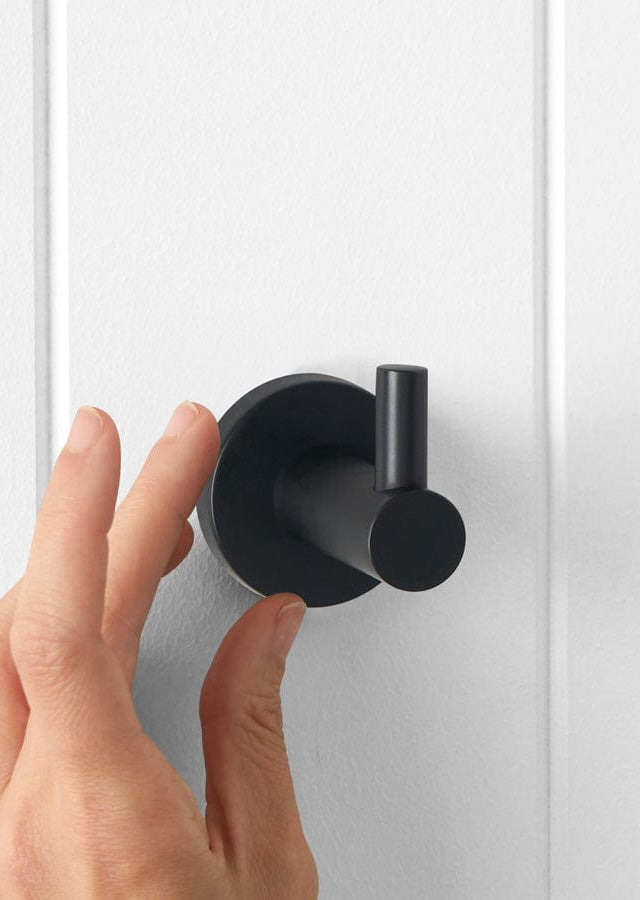 Yabby TAPWARE Robe Hook Matte Black