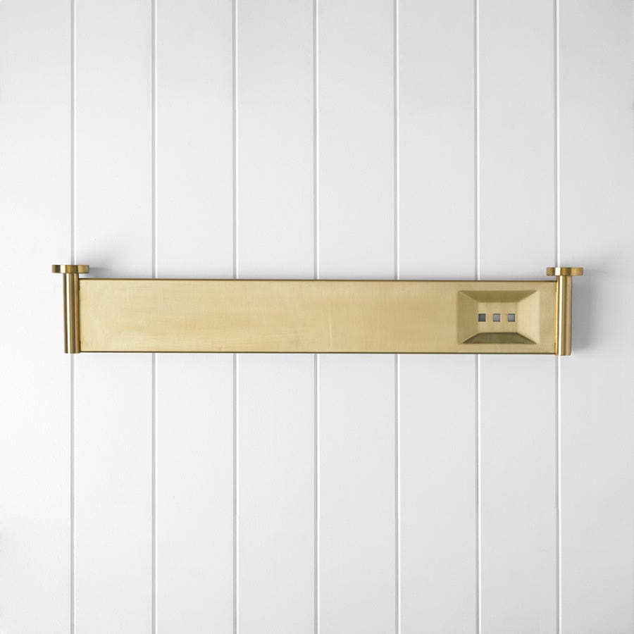 Yabby TAPWARE Shower Shelf Brushed Brass