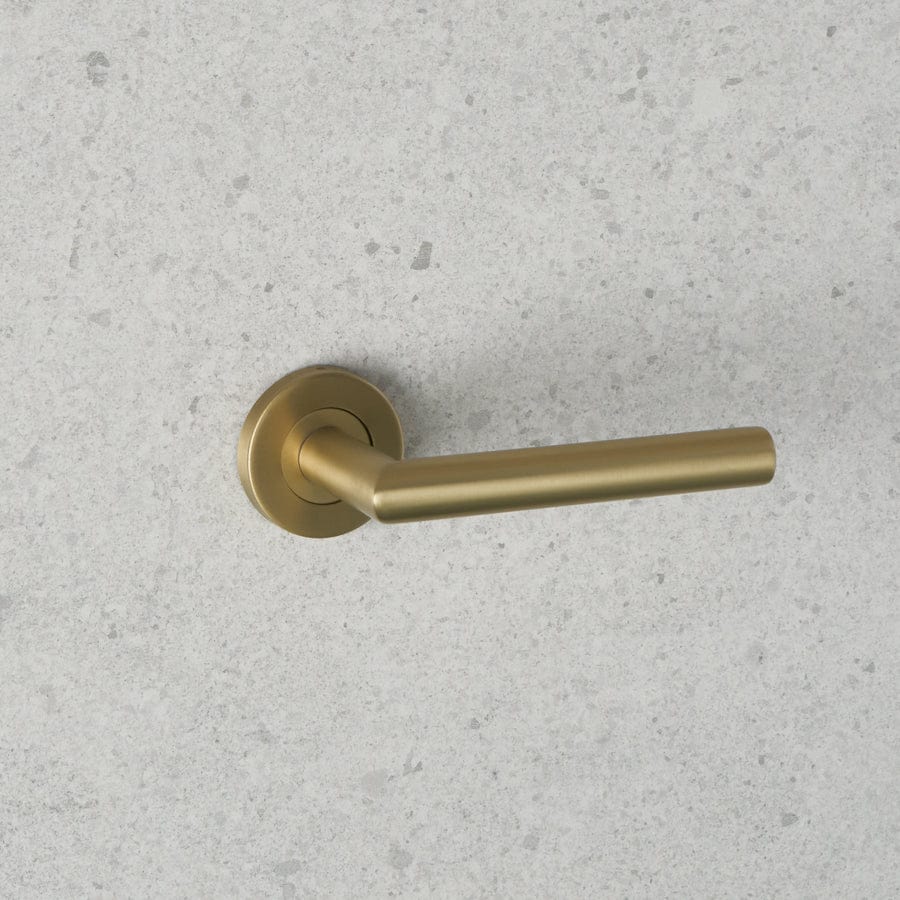 Yabby TAPWARE Door Handle Brushed Brass