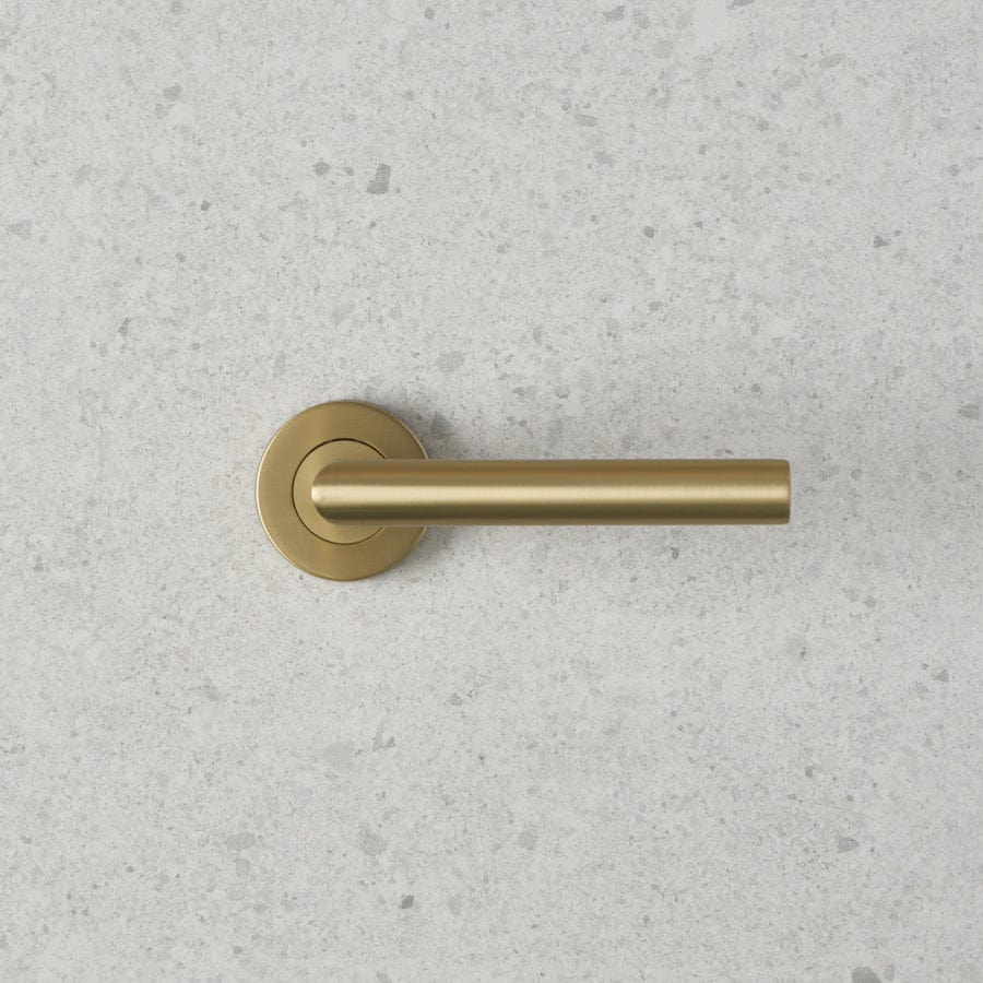 Yabby TAPWARE Door Handle Brushed Brass