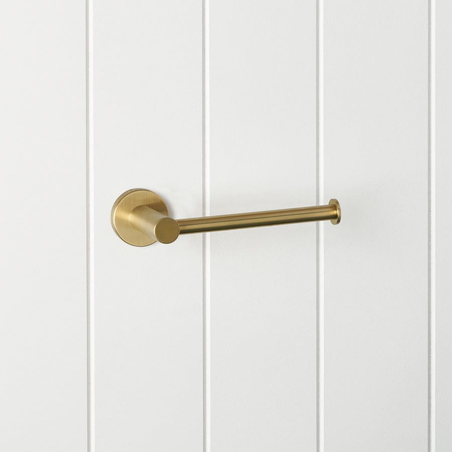 Yabby TAPWARE Sydney Toilet Roll Holder Brushed Brass