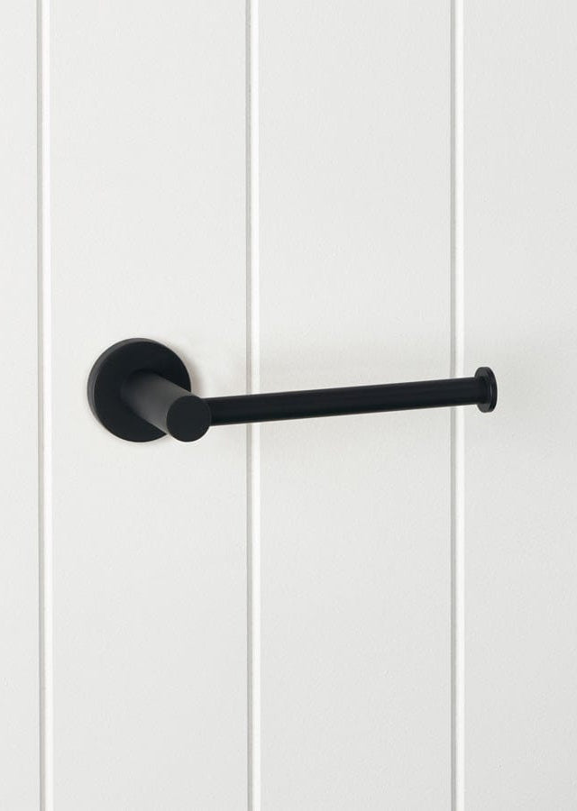 Yabby TAPWARE Sydney Toilet Roll Holder Matte Black