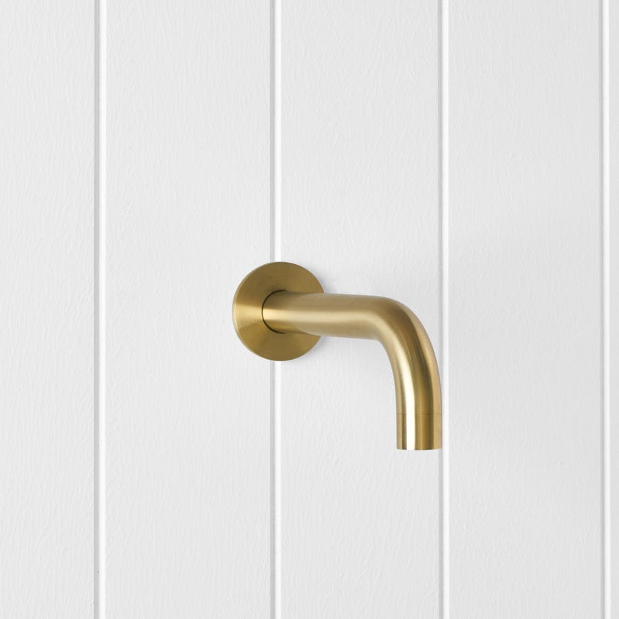 Yabby TAPWARE Sydney Wall Spout Brushed Brass