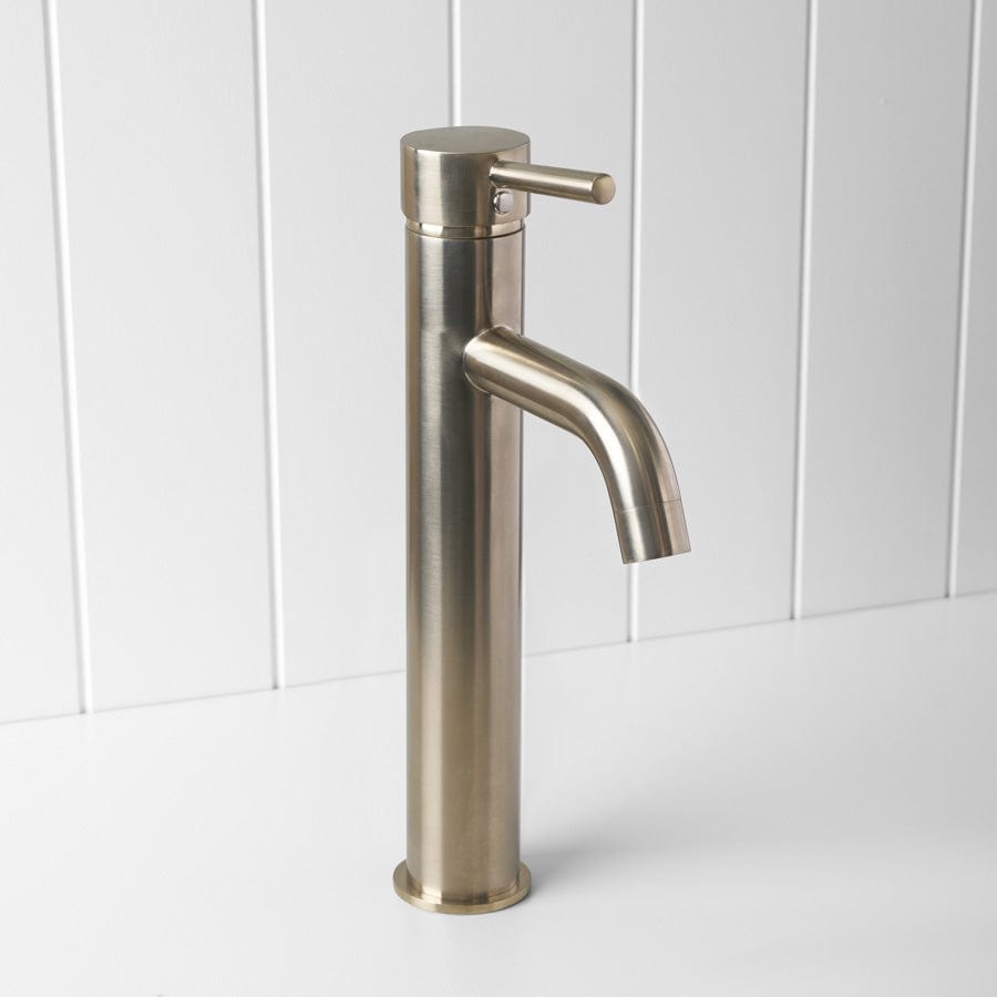 Yabby TAPWARE Tall Basin Mixer Warm Brushed Nickel