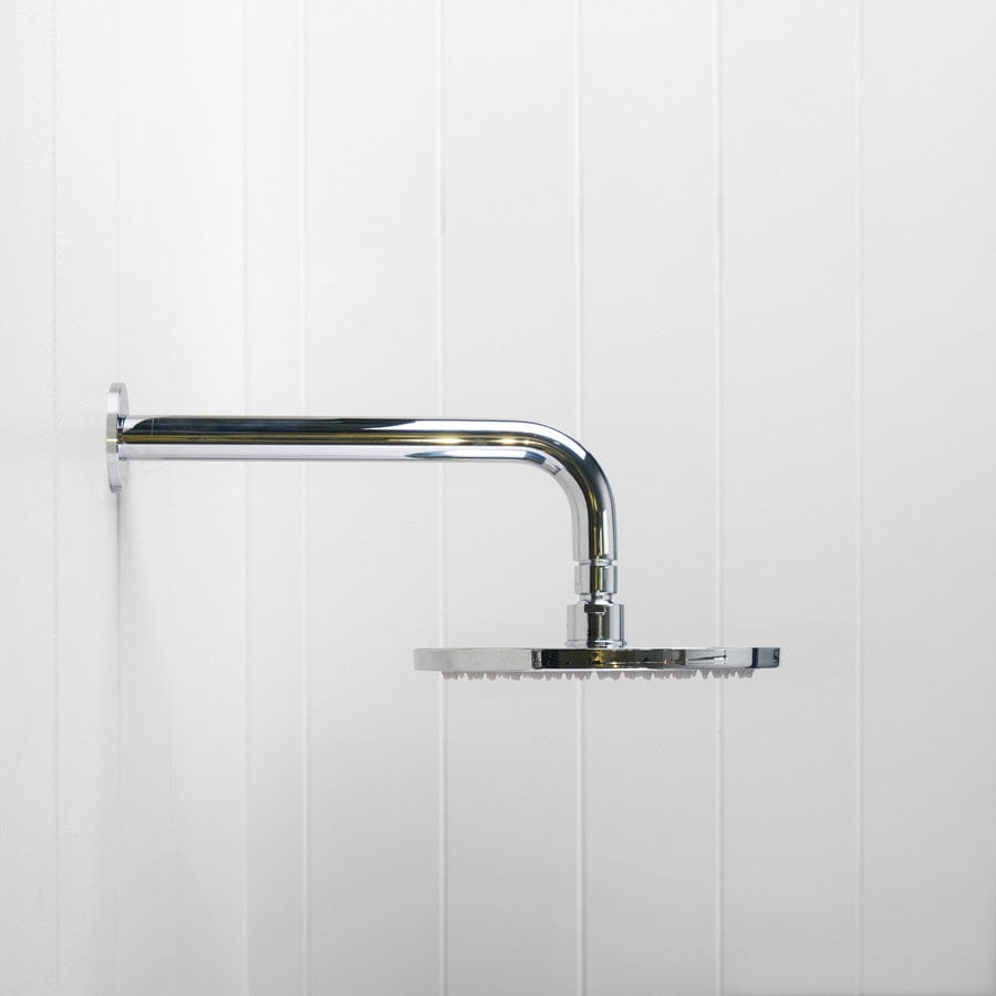 Yabby TAPWARE Wall Shower Arm and Head Chrome