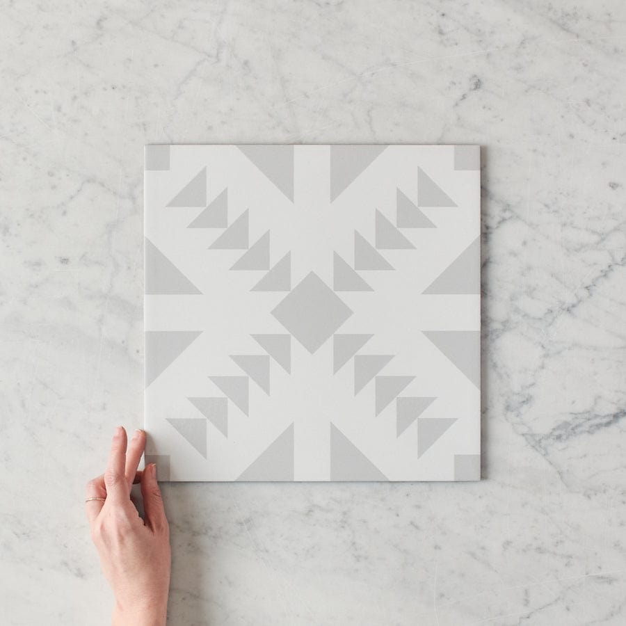 TileCloud TILE Austinmer Grey Encaustic Look Tile