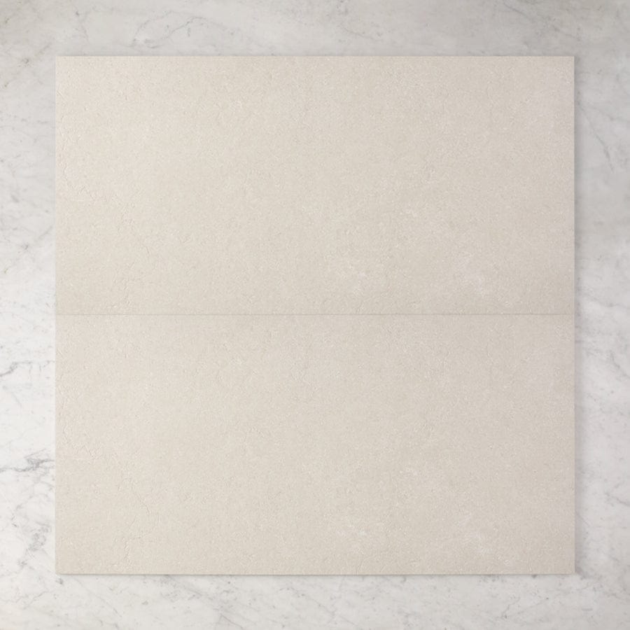 TileCloud TILE Ballina White Limestone Look Tile