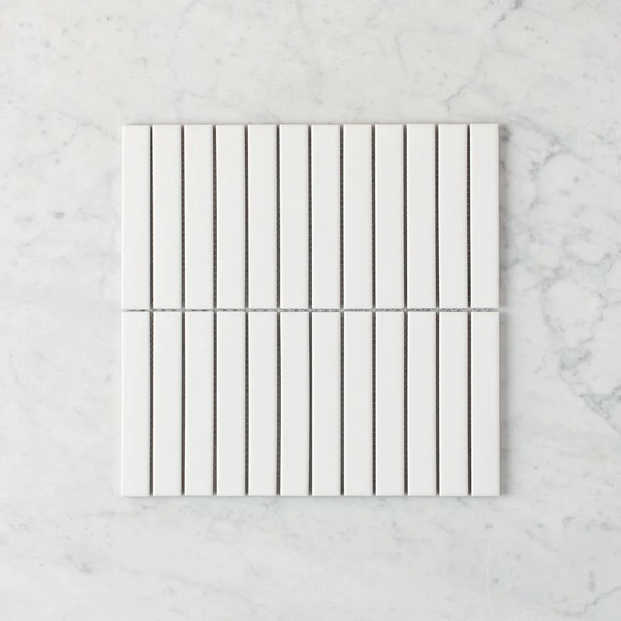 TileCloud TILE Brunswick Kit Kat Matte White Tile