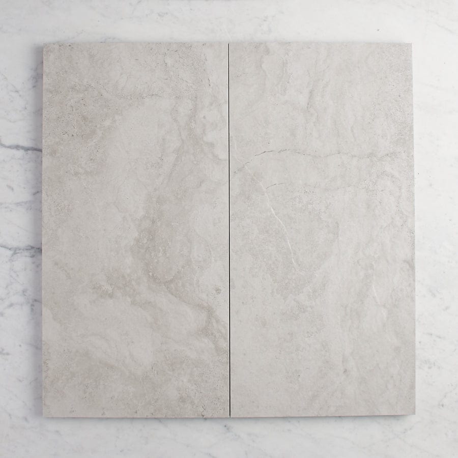 TileCloud TILE Byron Travertine Look Grey Matte