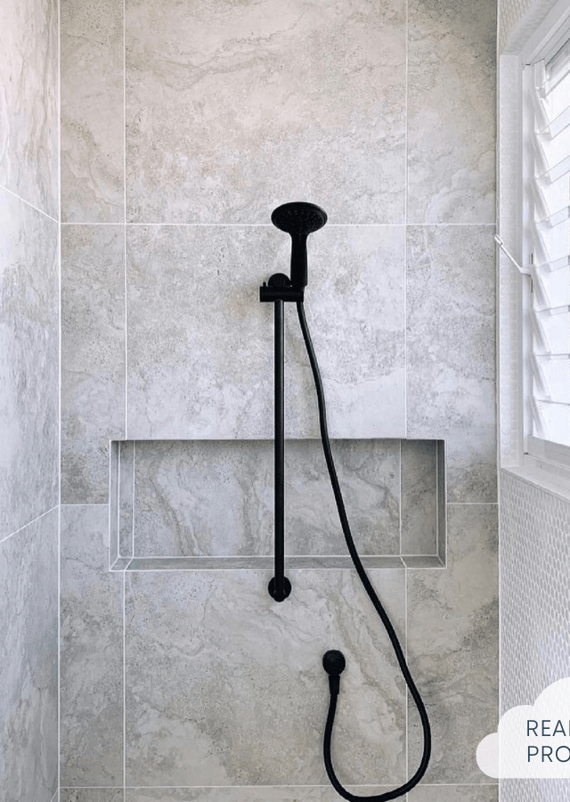 TileCloud TILE Byron Travertine Look Grey Matte