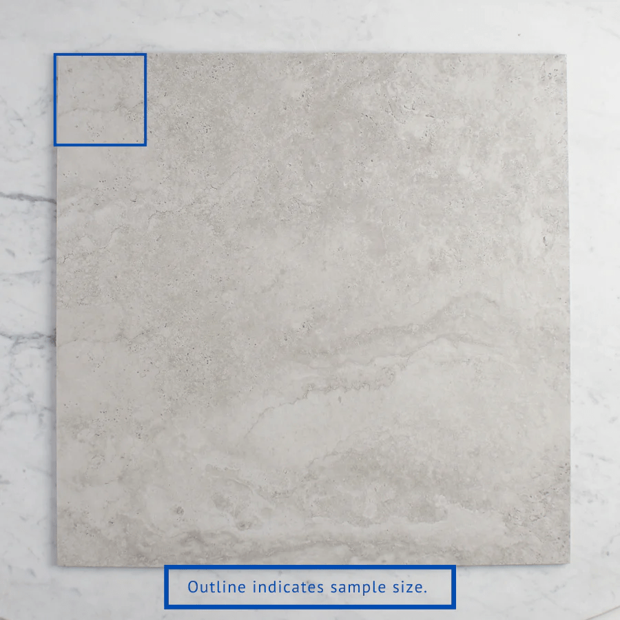 TileCloud TILE Byron Travertine Look Grey Matte