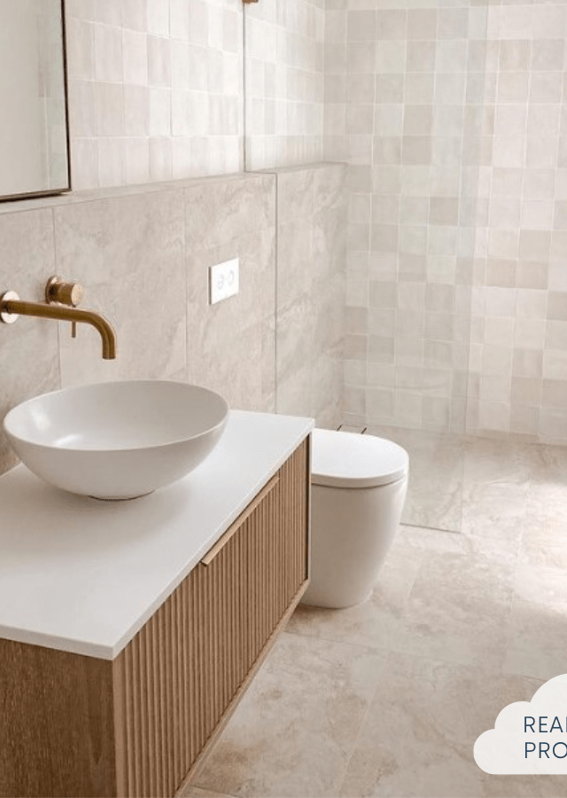 TileCloud TILE Byron Travertine Look Ivory Matte