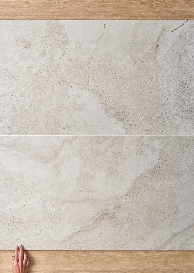 TileCloud TILE Byron Travertine Look Ivory Matte