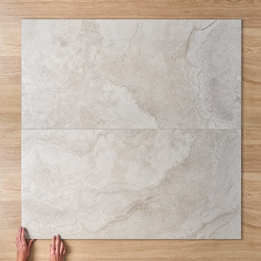 TileCloud TILE Byron Travertine Look Ivory Matte