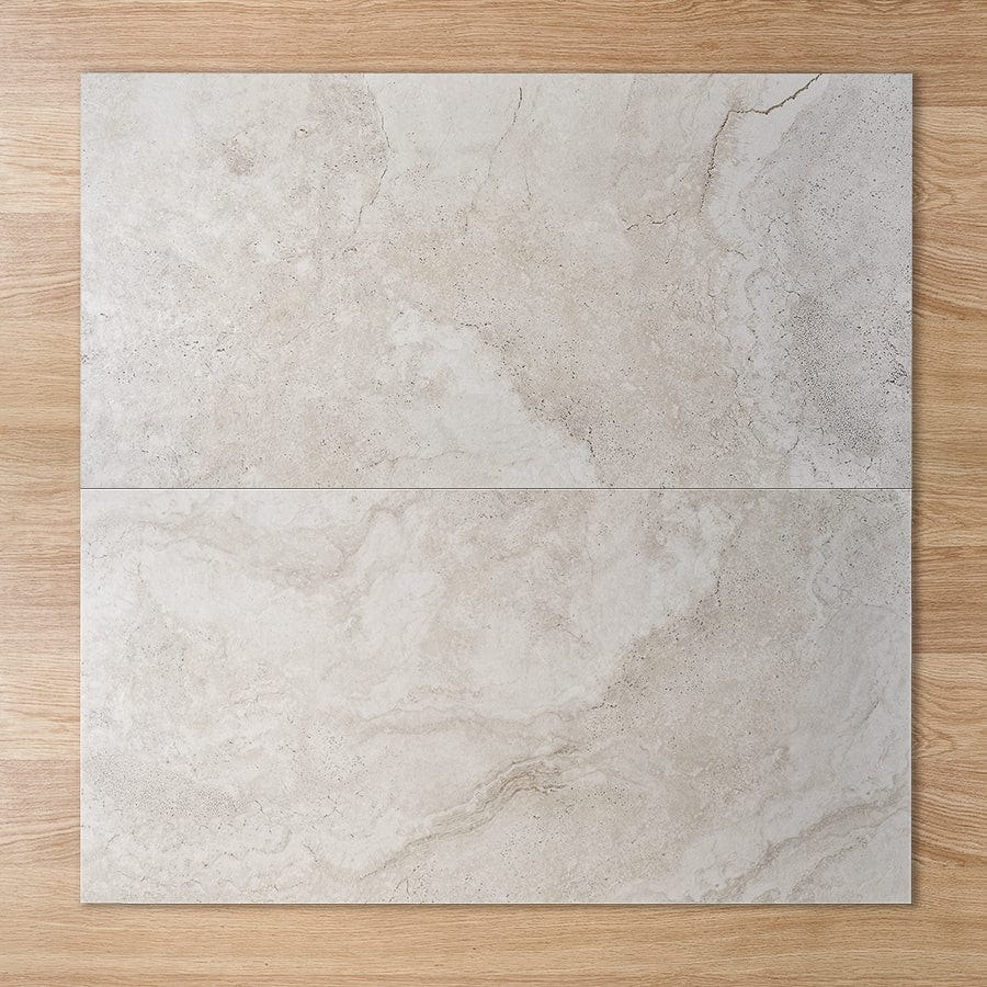 TileCloud TILE Byron Travertine Look Ivory Matte