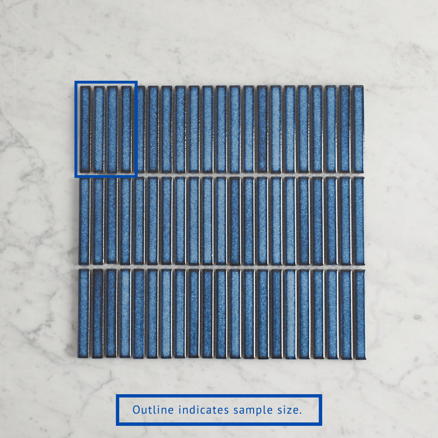 TileCloud TILE Coogee Antique Blue Kit Kat Mosaic Tile