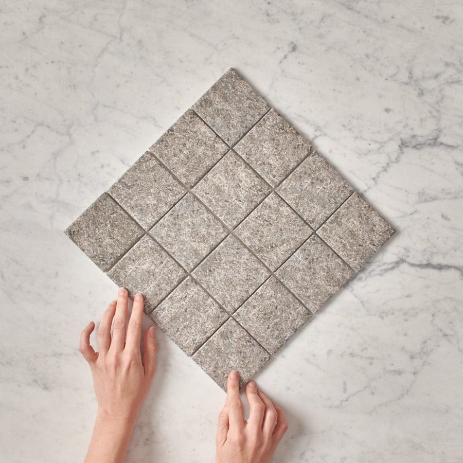 TileCloud TILE Dunmore Charcoal Stone Look Square Tile