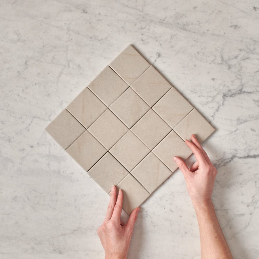 TileCloud TILE Dunmore Cream Stone Look Square Tile