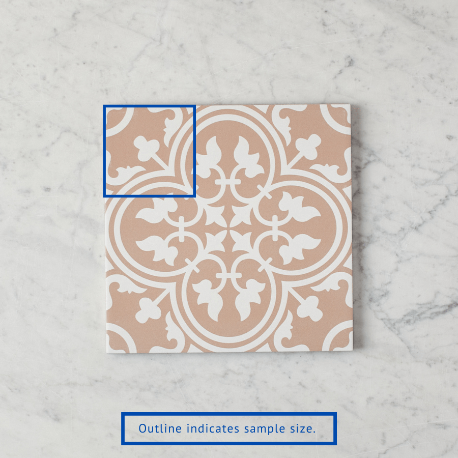 TileCloud TILE Dural Tan Encaustic Look Tile