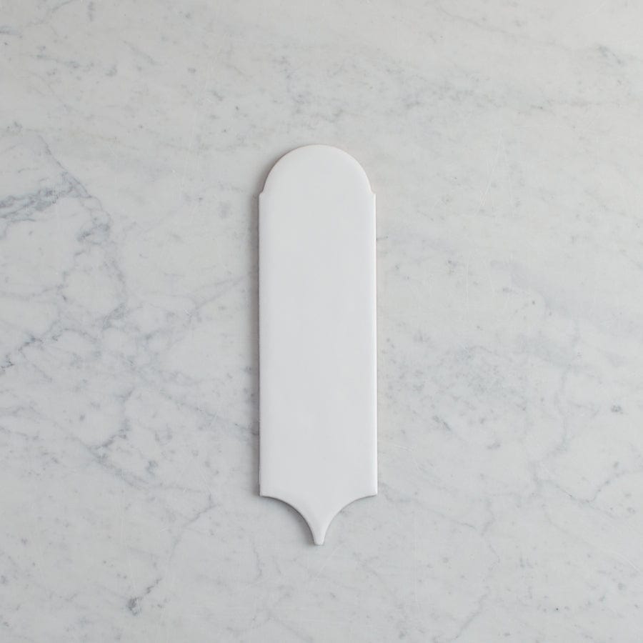 TileCloud TILE Fitzroy Gloss White Feather Tile