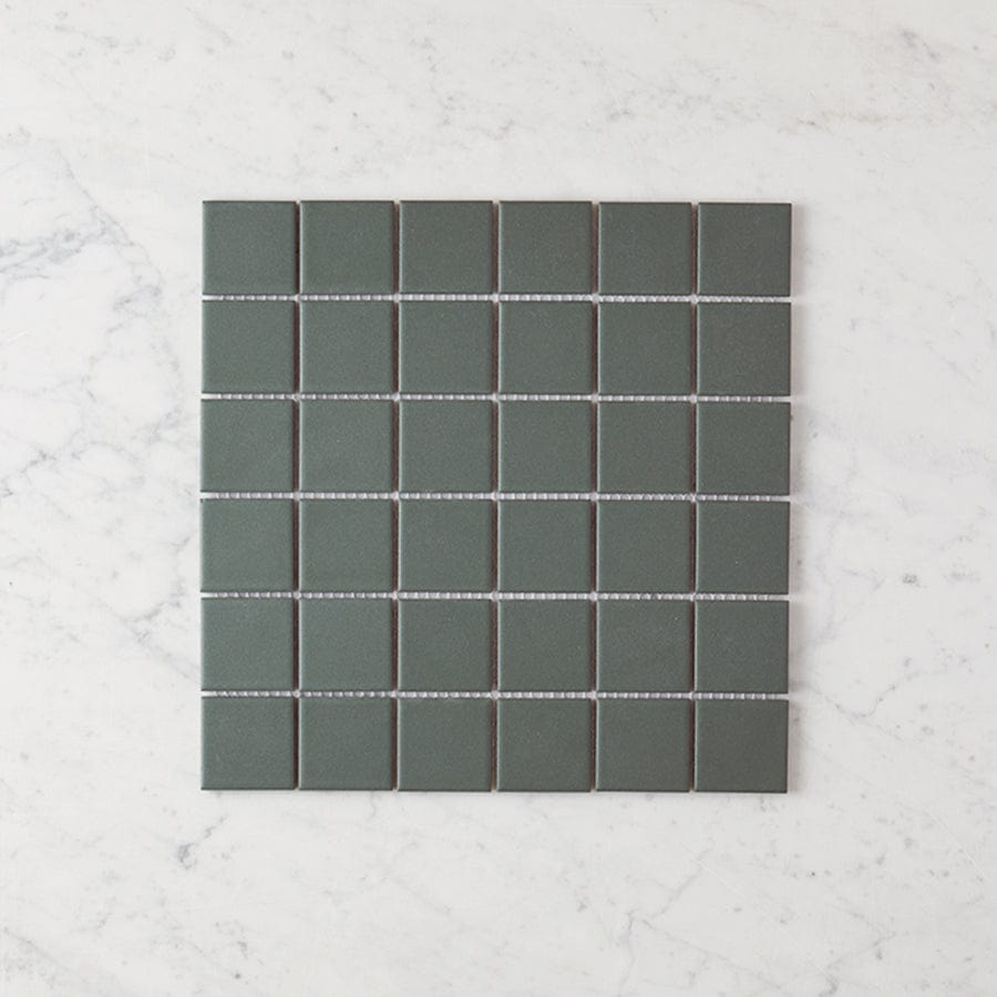 Decor8 TILE Haddon Green Matte Medium Square Tile