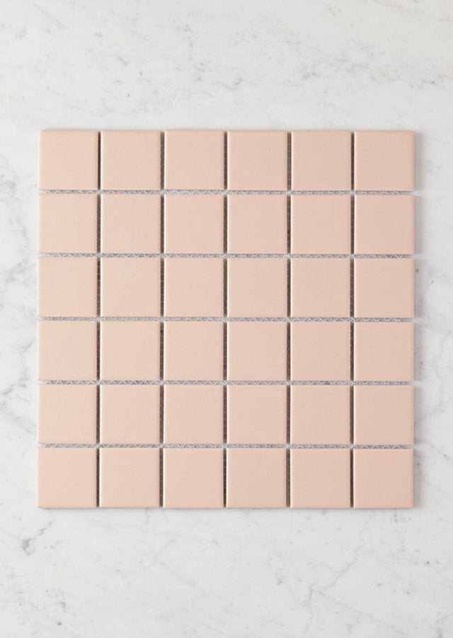 Decor8 TILE Haddon Pink Matte Medium Square Tile