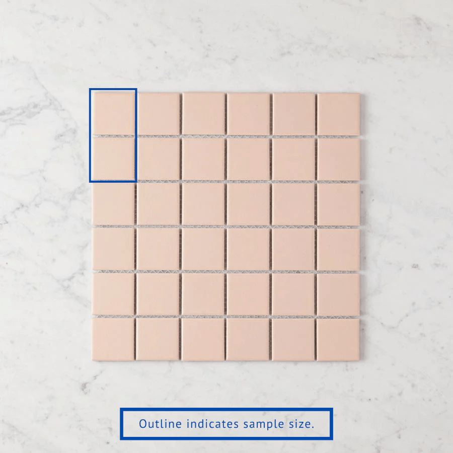 Decor8 TILE Haddon Pink Matte Medium Square Tile