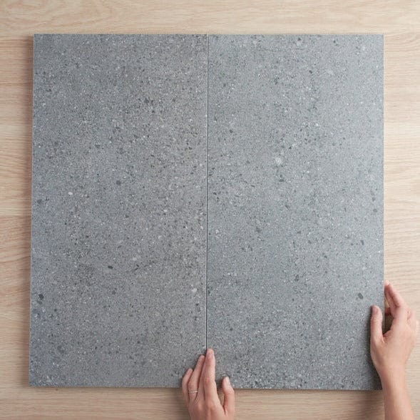 TileCloud TILE Hamilton Matte Charcoal Concrete Look Tile