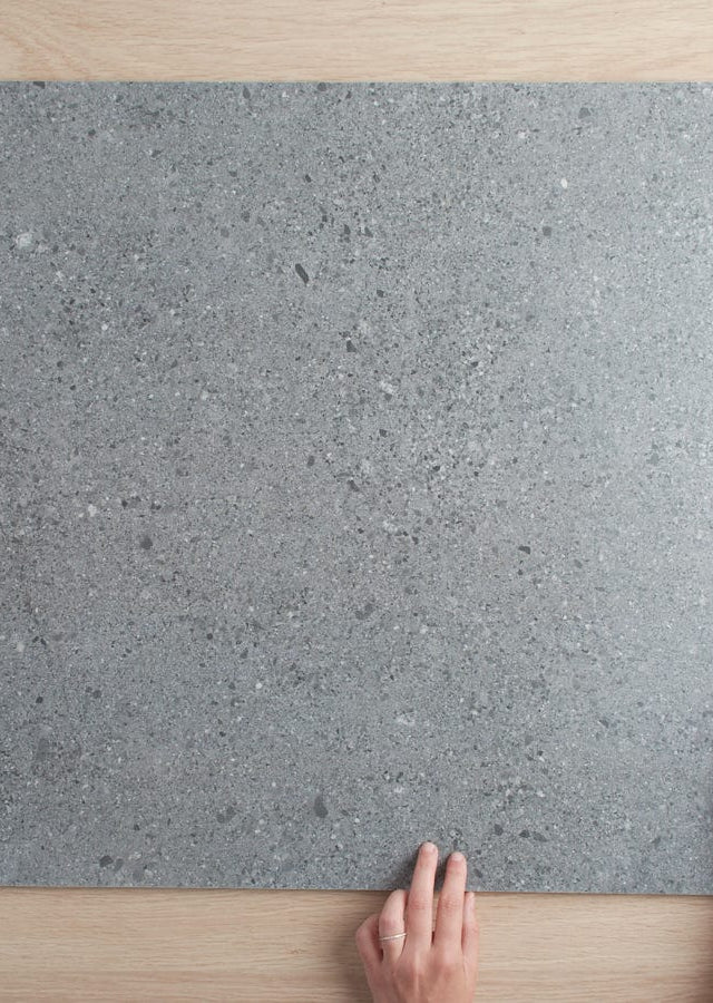 TileCloud TILE Hamilton Matte Charcoal Concrete Look Tile