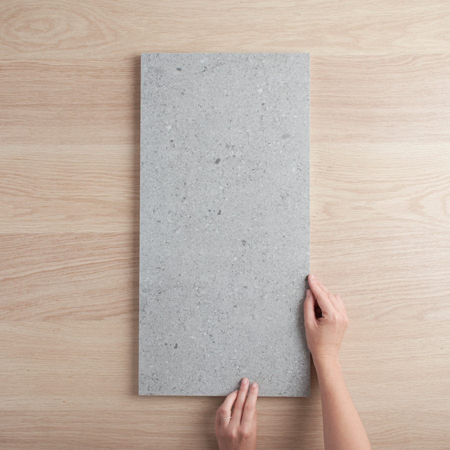 TileCloud TILE Hamilton Matte Grey Concrete Look Tile